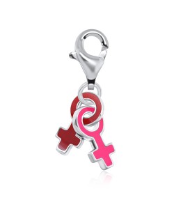 F&F Symbol Shaped Silver Charms CH-39